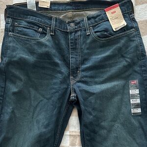 Levi's Men's Dark Blue Straight Jeans